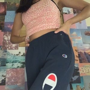 Navy Blue Champion Sweatpants